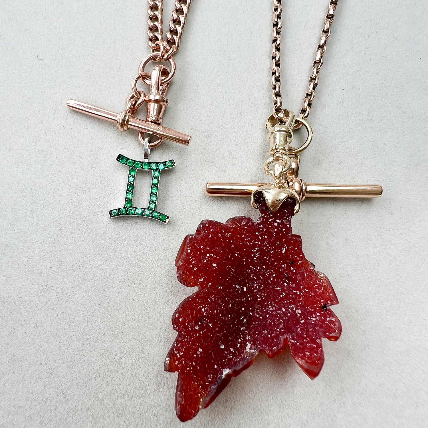 Reclaimed Vintage Gemini Necklace