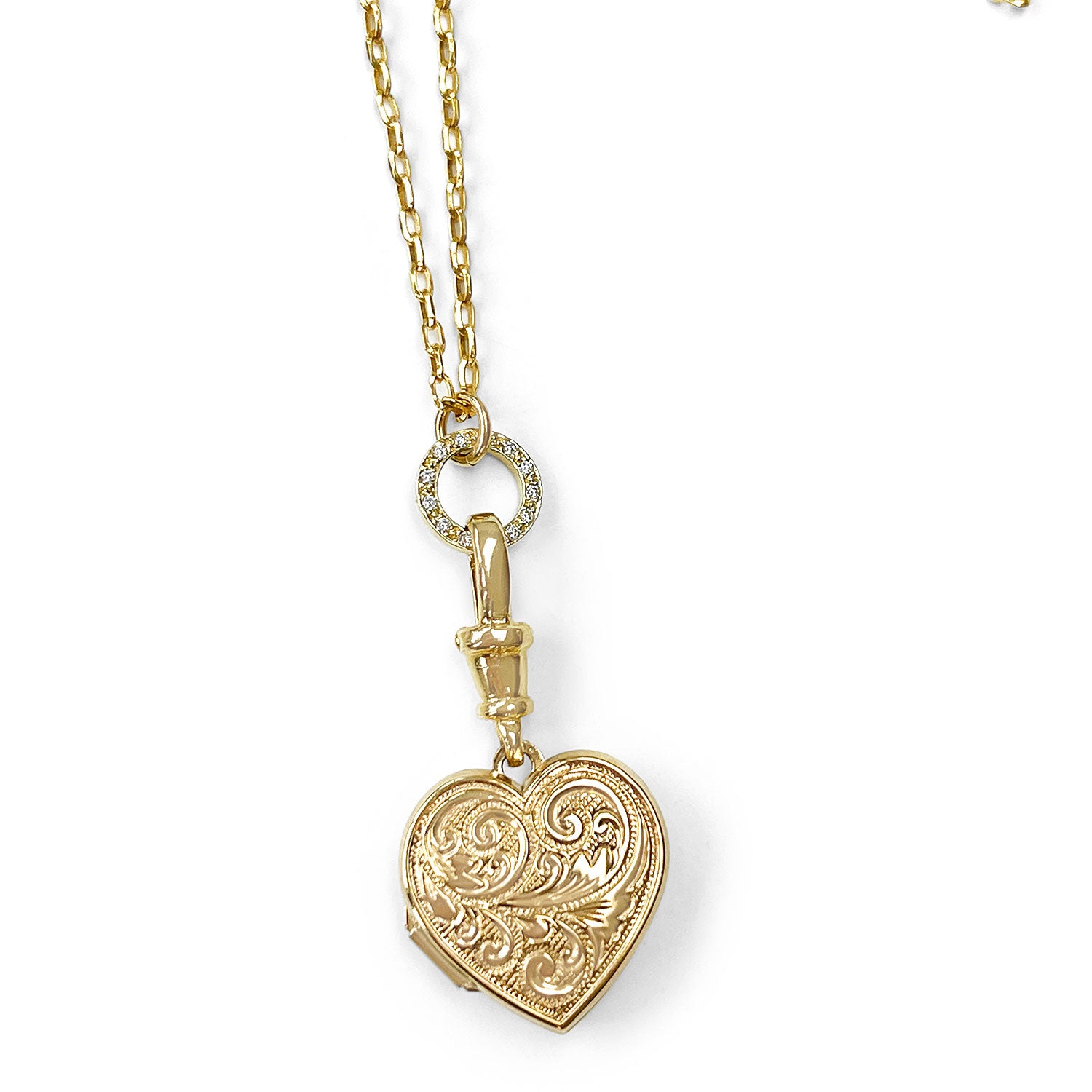 Reclaimed Vintage Locket Necklace