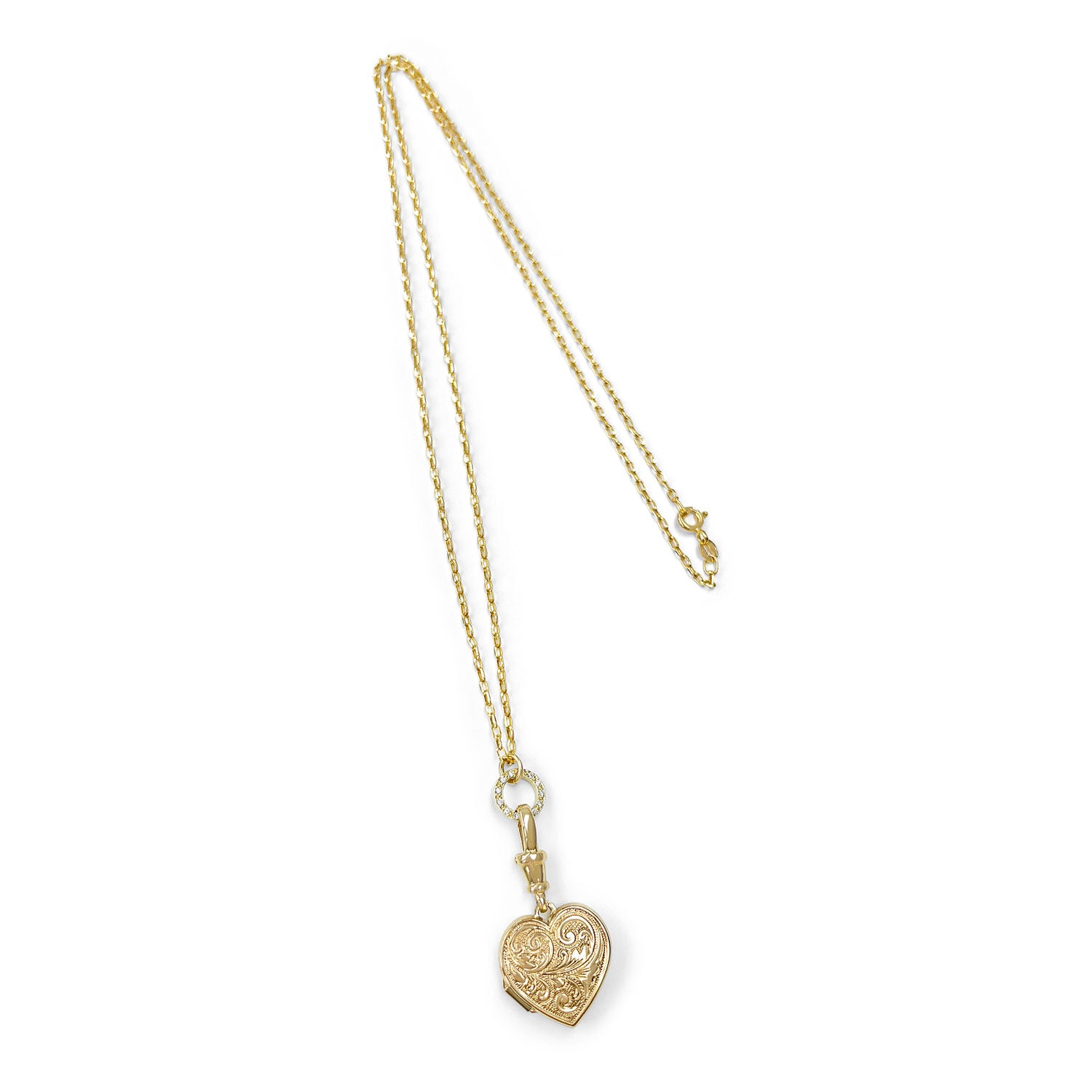 Reclaimed Vintage Locket Necklace