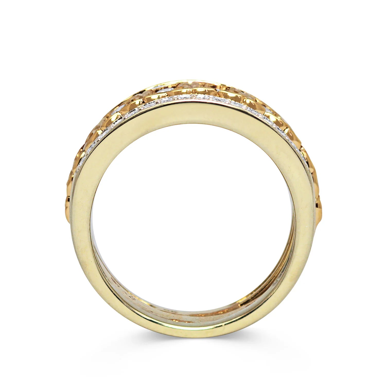 Reclaimed Vintage Trio Diamond Eternity Ring