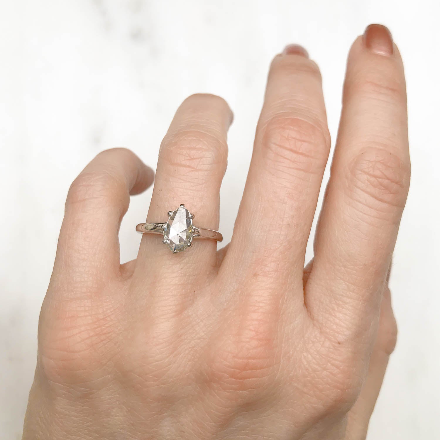 Lydia Antique Diamond Ring