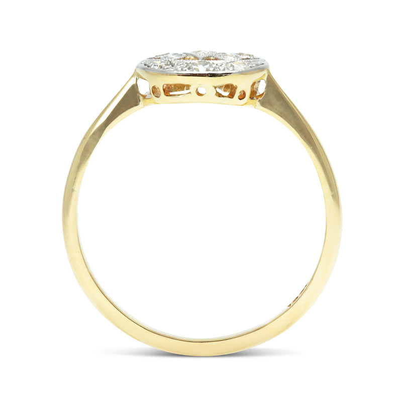 Eve antique Edwardian diamond engagement ring