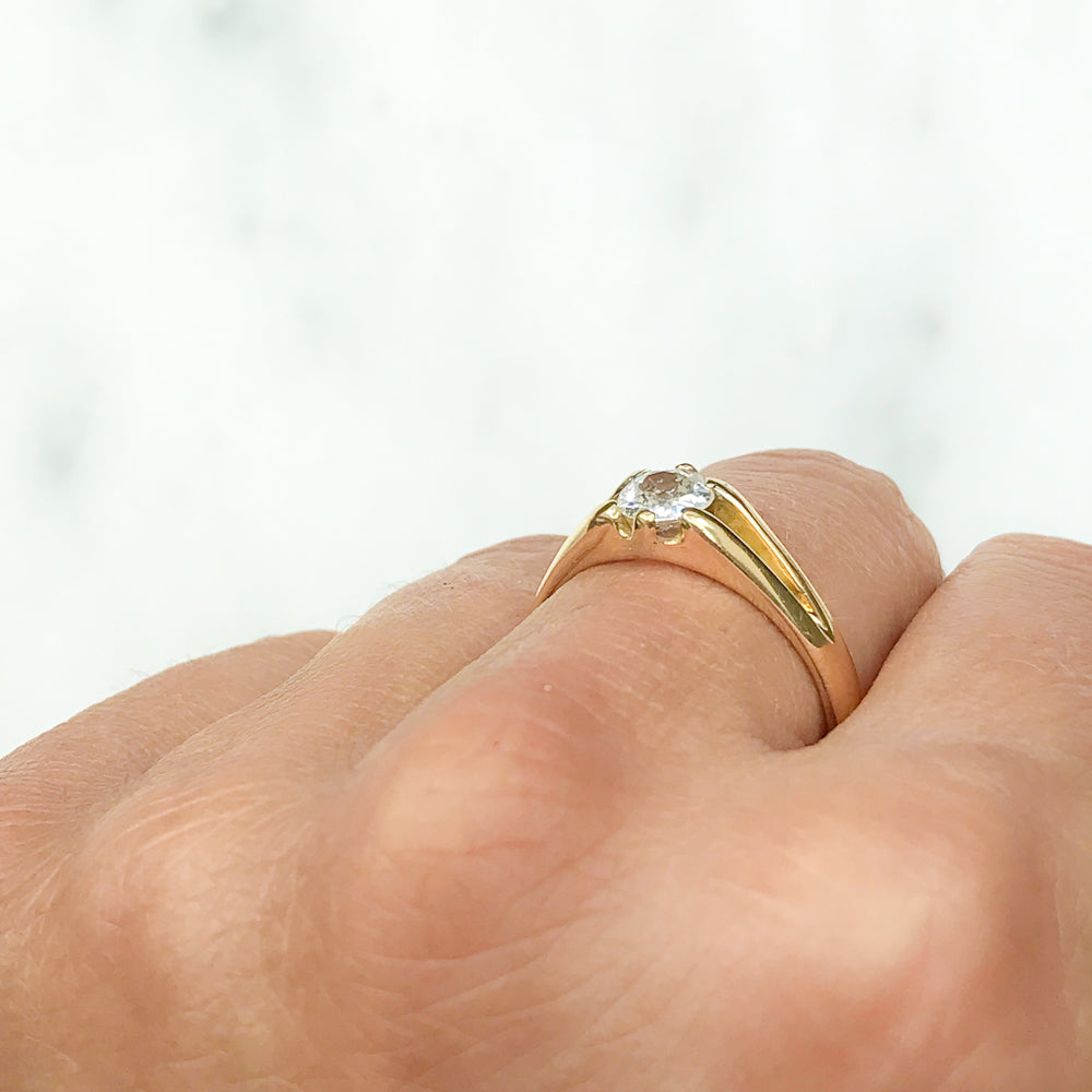 Briar antique Victorian diamond engagement ring