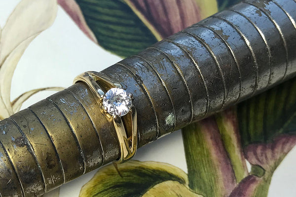 How to resize an antique engagement ring