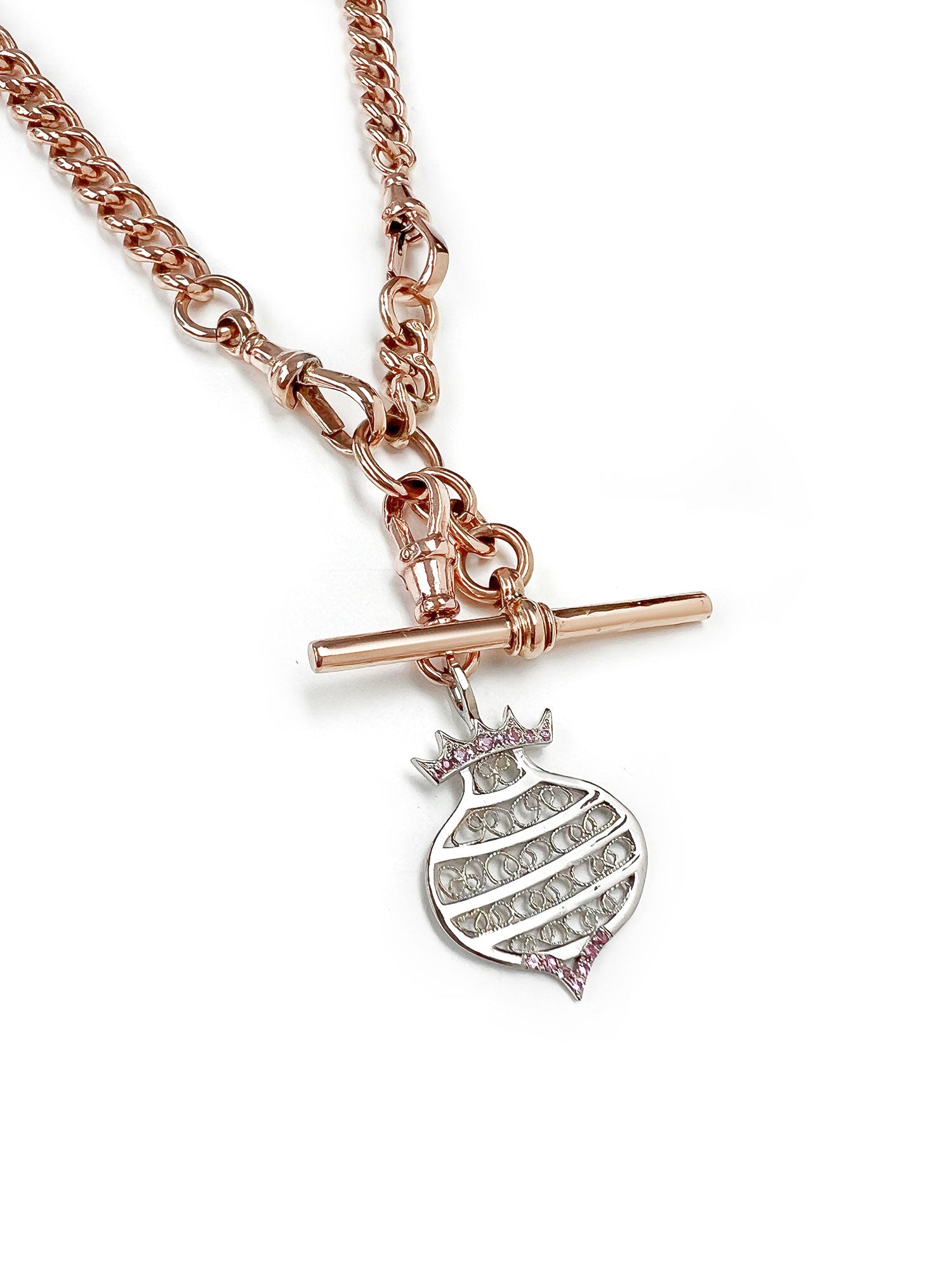 Reclaimed Vintage Queen Bee Necklace