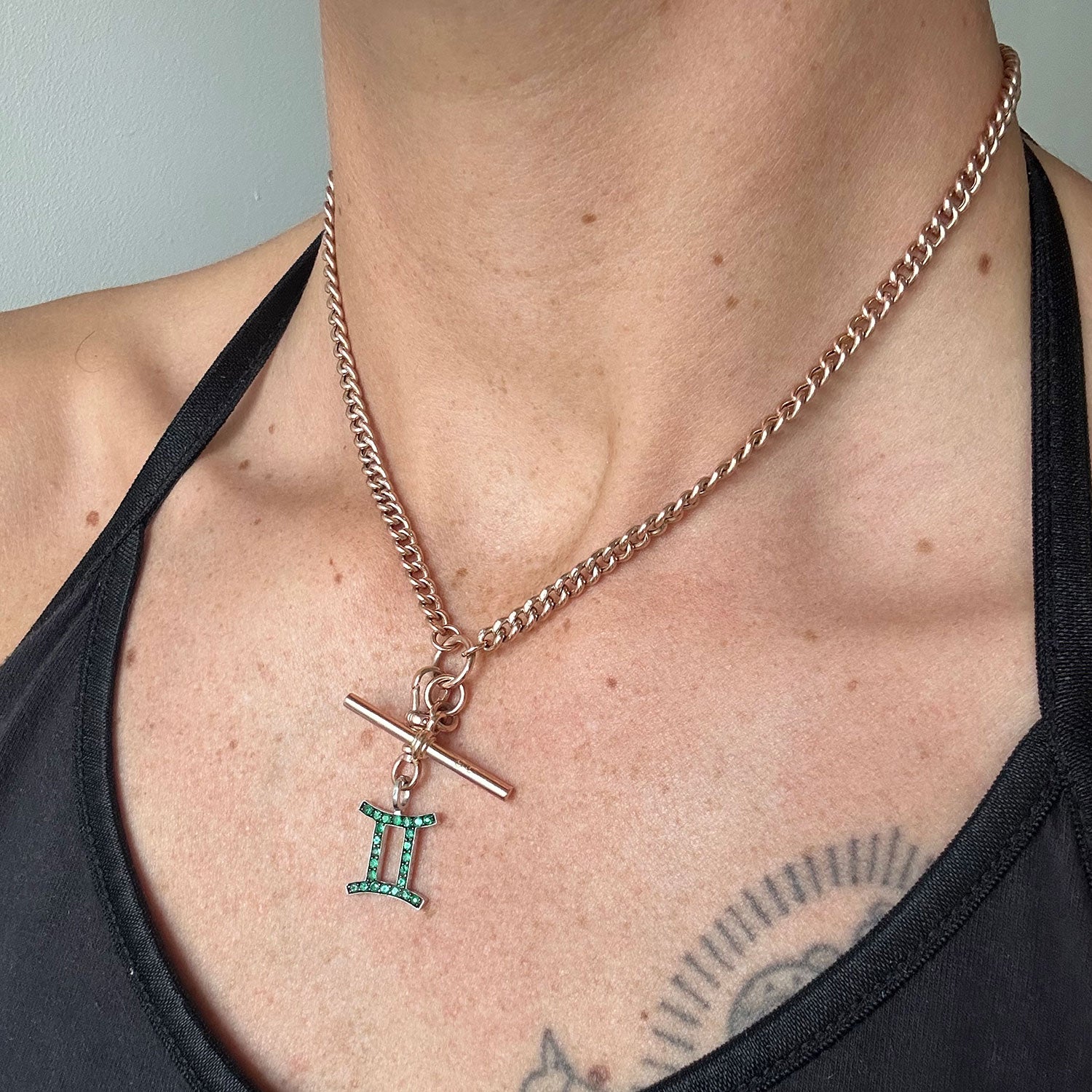 Reclaimed Vintage Gemini Necklace