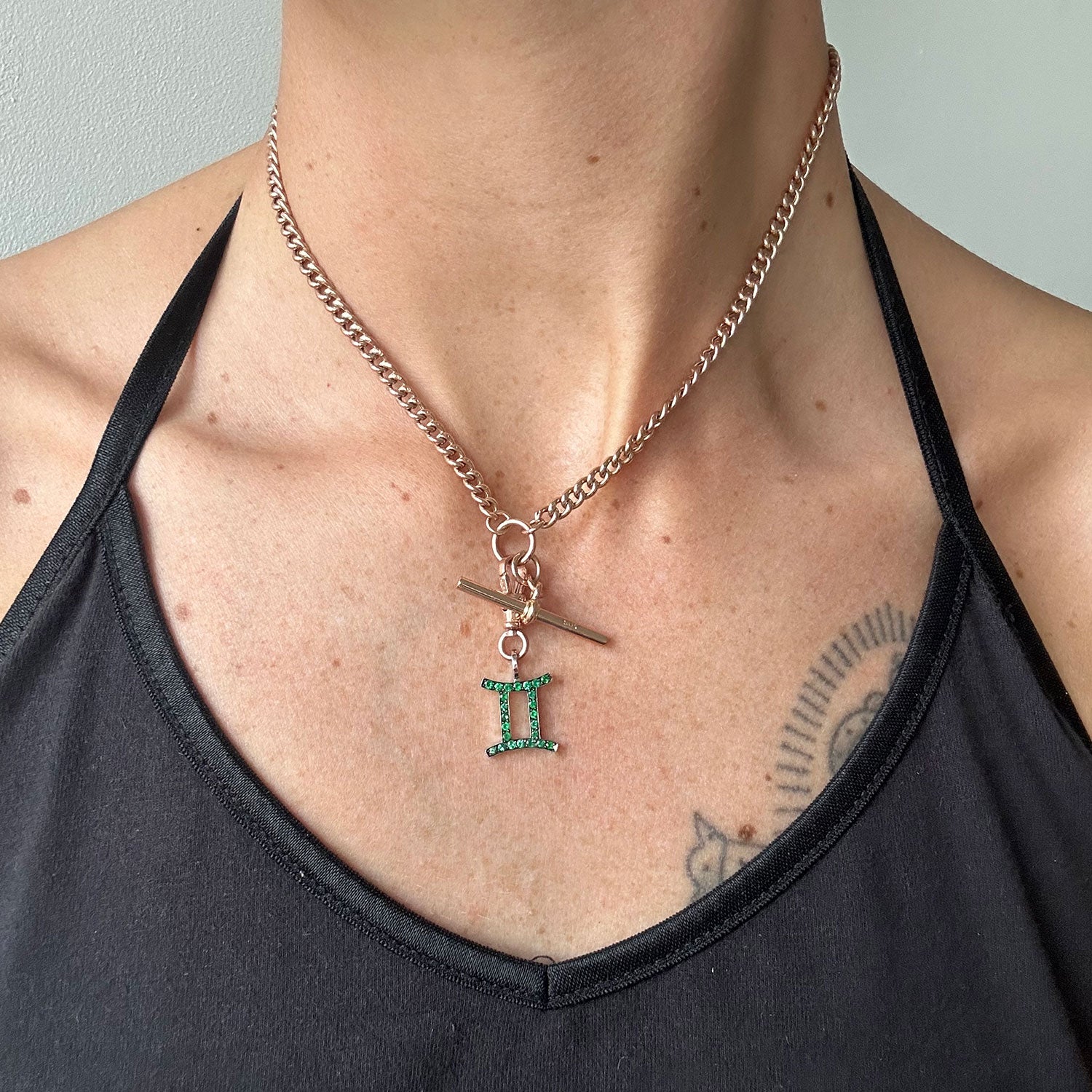 Reclaimed Vintage Gemini Necklace