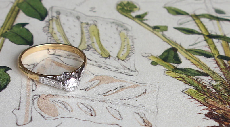 The Vintage Ring Company Vintage engagement rings under 2 000