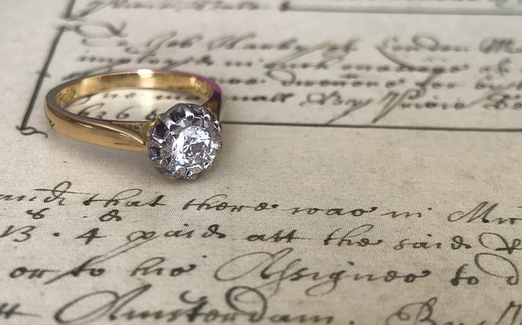 The Vintage Ring Company Vintage engagement rings under 2 000