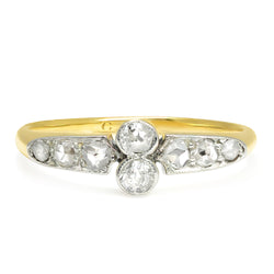 Pamela Edwardian diamond engagement ring