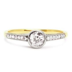Patsy diamond 1930s engagement ring