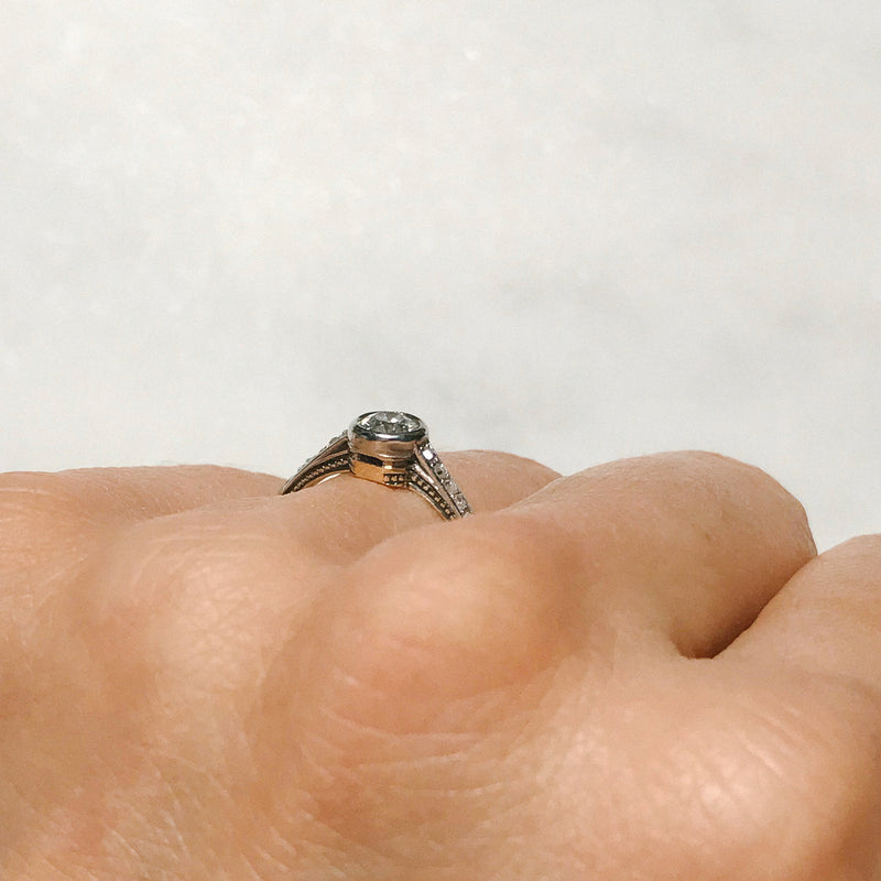 Patsy diamond 1930s engagement ring