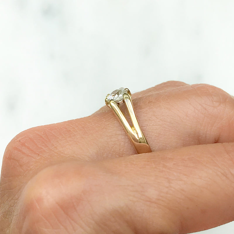 Briar antique Victorian diamond engagement ring